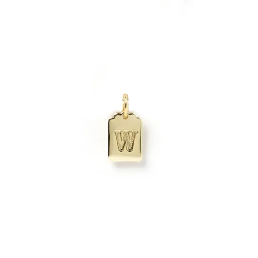 Women Arms Of Eve - Letter Tag Charm (W)