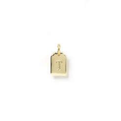 Women Arms Of Eve - Letter Tag Charm (T)