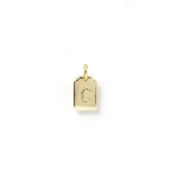 Women Arms Of Eve - Letter Tag Charm (C)