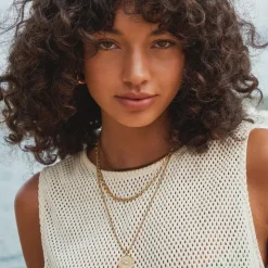 Women Arms Of Eve - Paolo Gold Charm Necklace