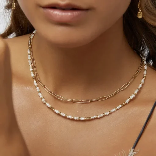 Women Arms Of Eve - VALENCIA GOLD STACKING CHAIN