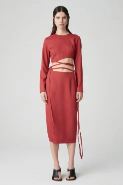 Women Atoir X Lara Worthington - 001 Top (Brick Red)