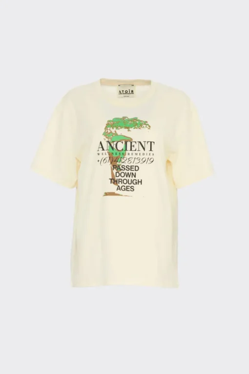 Atoir X Lara Worthington - 003 T-Shirt (Vanilla) FINAL SALE