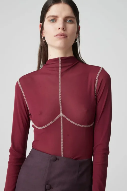 Atoir X Lara Worthington - 002 Top (Maroon)