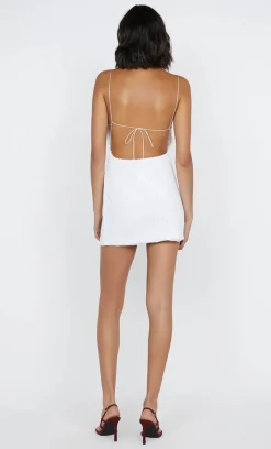 Bec and Bridge BEC + BRIDGE - AALIYAH SEQUIN MINI DRESS (WHITE)