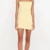 Bec and Bridge BEC + BRIDGE - AISHYA ASYM MINI DRESS (BUTTER)