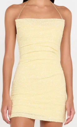 Bec and Bridge BEC + BRIDGE - AISHYA ASYM MINI DRESS (BUTTER)