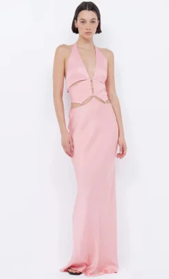 Bec and Bridge BEC + BRIDGE - ALABAMA HALTER DRESS (PINK SHERBET)