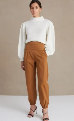 Bec and Bridge BEC & BRIDGE - Celeste Tuck Knit Jumper (Ivory)