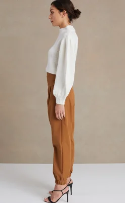 Bec and Bridge BEC & BRIDGE - Celeste Tuck Knit Jumper (Ivory)
