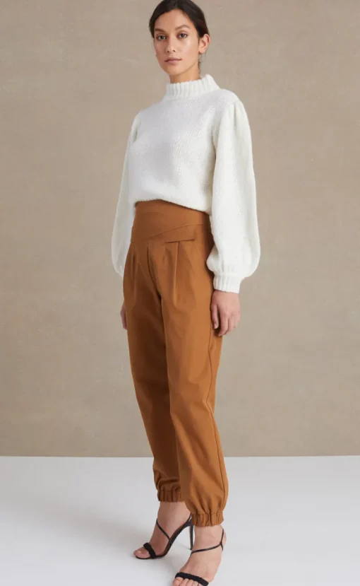 Bec and Bridge BEC & BRIDGE - Celeste Tuck Knit Jumper (Ivory)