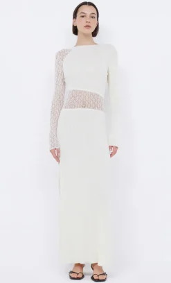 Bec and Bridge BEC + BRIDGE - CHANTELLE LONG SLEEVE DRESS (IVORY) FINAL SALE