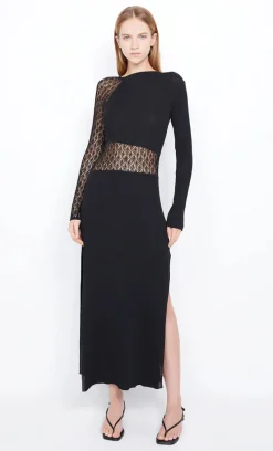 Bec and Bridge BEC + BRIDGE - CHANTELLE LONG SLEEVE DRESS (BLACK) FINAL SALE