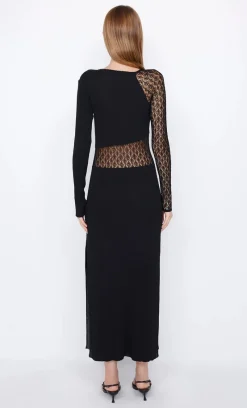 Bec and Bridge BEC + BRIDGE - CHANTELLE LONG SLEEVE DRESS (BLACK) FINAL SALE