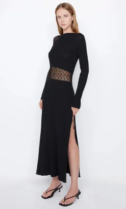 Bec and Bridge BEC + BRIDGE - CHANTELLE LONG SLEEVE DRESS (BLACK) FINAL SALE