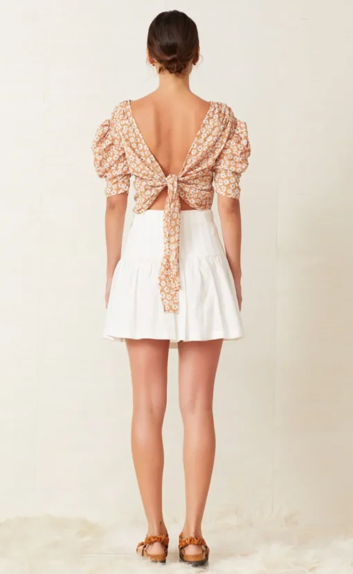 Bec and Bridge BEC & BRIDGE - Charlie Mini Skirt (Ivory)