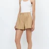 Bec and Bridge BEC + BRIDGE - COASTLINER SHORT (TAN)