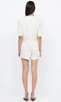 Bec and Bridge BEC + BRIDGE - COASTLINER SHORT (CREAM)