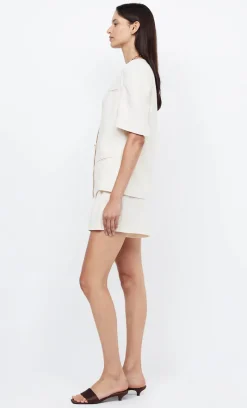 Bec and Bridge BEC + BRIDGE - COASTLINER SHORT (CREAM)