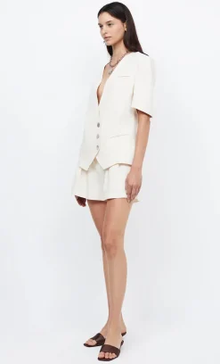 Bec and Bridge BEC + BRIDGE - COASTLINER SHORT (CREAM)