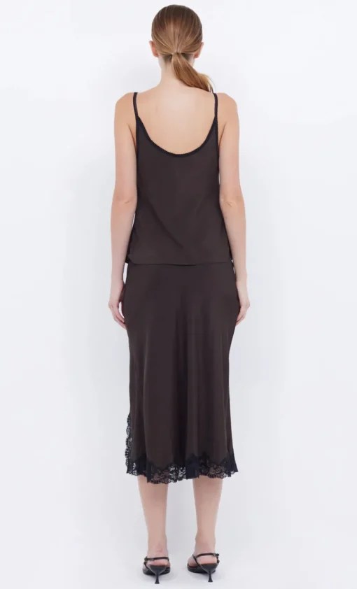 Bec and Bridge BEC & BRIDGE - DEJA VOUS CAMI (CHOC/BLACK) FINAL SALE