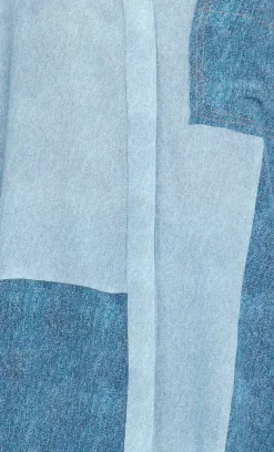 Women Bec and Bridge BEC + BRIDGE - DUSTIN OVERSIZED SHIRT (SPLICED DENIM) FINAL SALE