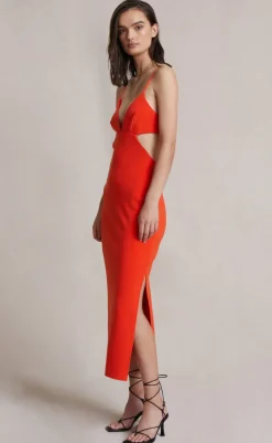 Bec and Bridge BEC & BRIDGE - Ella Midi Dress (Flame)