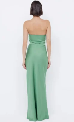 Bec and Bridge BEC + BRIDGE - EMILIA STRAPLESS DRESS (GREEN APPLE)