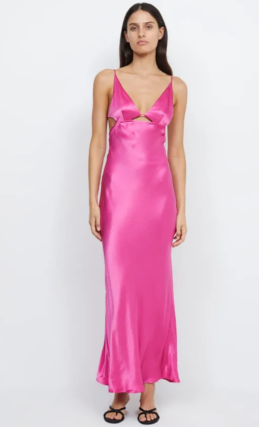Bec and Bridge BEC + BRIDGE - INDI STRAPPY MAXI DRESS (Deep Pink)