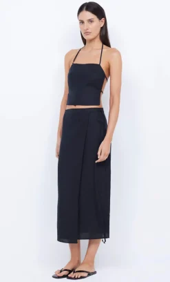 Bec and Bridge BEC + BRIDGE - JAYDEN APRON TOP (BLACK) FINAL SALE