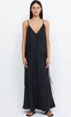 Bec and Bridge BEC + BRIDGE - JAYDEN WRAP MAXI DRESS (BLACK) FINAL SALE