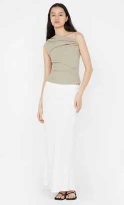 Bec and Bridge BEC + BRIDGE - LEILA ASYM TANK (TAUPE)