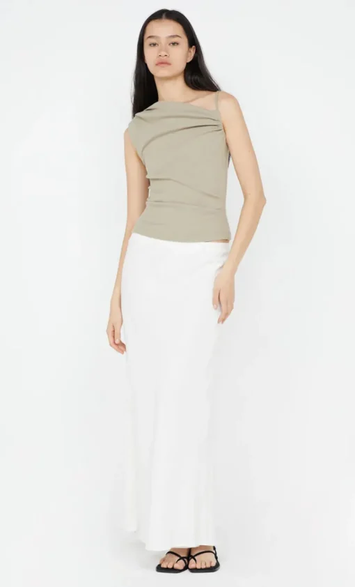 Bec and Bridge BEC + BRIDGE - LEILA ASYM TANK (TAUPE)