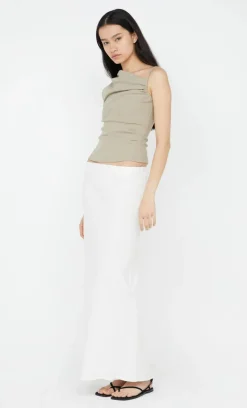Bec and Bridge BEC + BRIDGE - LEILA ASYM TANK (TAUPE)