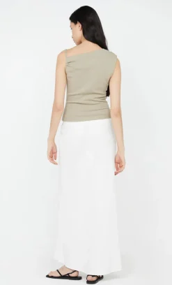 Bec and Bridge BEC + BRIDGE - LEILA ASYM TANK (TAUPE)