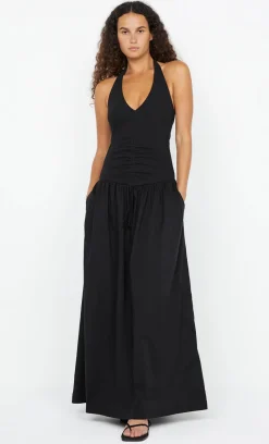 Bec and Bridge BEC + BRIDGE - LEILA HALTER DRESS (BLACK)