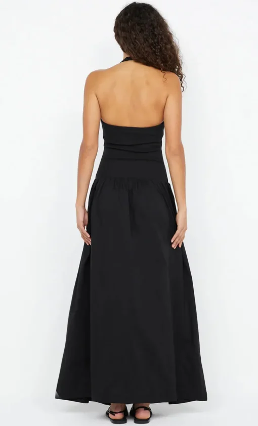 Bec and Bridge BEC + BRIDGE - LEILA HALTER DRESS (BLACK)