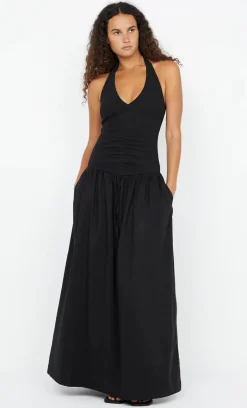 Bec and Bridge BEC + BRIDGE - LEILA HALTER DRESS (BLACK)