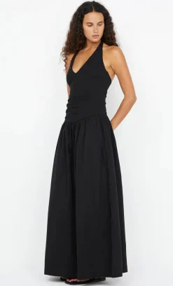Bec and Bridge BEC + BRIDGE - LEILA HALTER DRESS (BLACK)