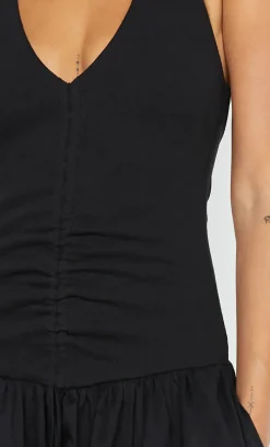 Bec and Bridge BEC + BRIDGE - LEILA HALTER DRESS (BLACK)