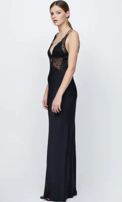 Bec and Bridge BEC + BRIDGE - LUCILLE LACE MAXI DRESS (Black)