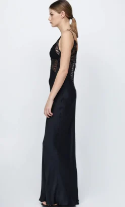 Bec and Bridge BEC + BRIDGE - LUCILLE LACE MAXI DRESS (Black)