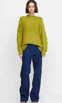 Bec and Bridge BEC + BRIDGE - MARION KNIT JUMPER (Fern Green)
