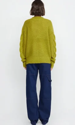 Bec and Bridge BEC + BRIDGE - MARION KNIT JUMPER (Fern Green)