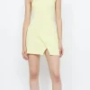 Bec and Bridge Bec + Bridge - Mira Asym Knit Mini Dress (Citron)