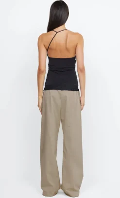 Bec and Bridge BEC + BRIDGE - MONTANA ASYMMETRIC TOP (BLACK) FINAL SALE