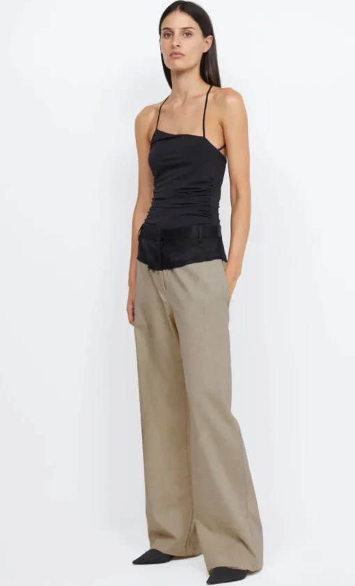 Bec and Bridge BEC + BRIDGE - MONTANA ASYMMETRIC TOP (BLACK) FINAL SALE