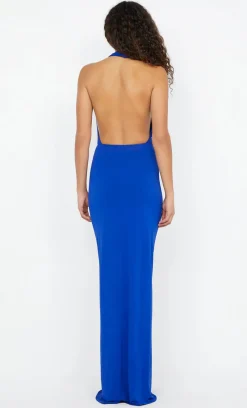 Bec and Bridge BEC + BRIDGE - NESSIE COWL NECK MAXI DRESS (ULTRA MARINE BLUE)