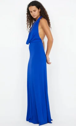 Bec and Bridge BEC + BRIDGE - NESSIE COWL NECK MAXI DRESS (ULTRA MARINE BLUE)