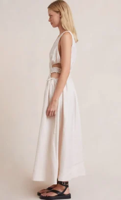 Bec and Bridge BEC + BRIDGE - Noelle V Dress (Natural) FINAL SALE